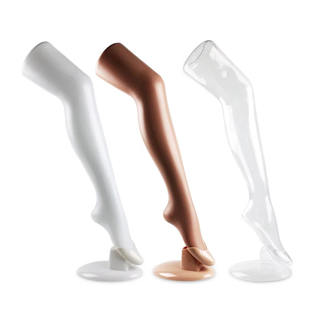 Freestanding Mannequin Leg Display Socks Tool Display Prop for Showcase Shop