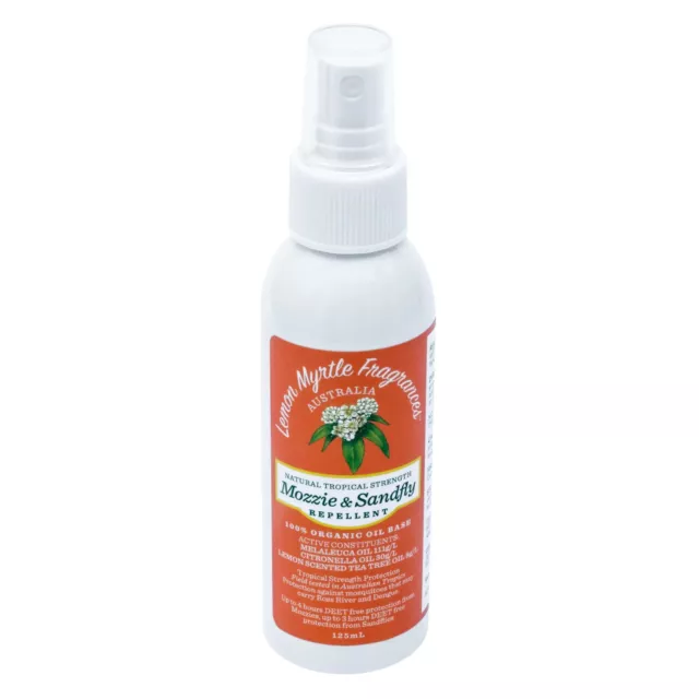 Natural Tropical Strength Mozzie & Sandfly Repellent - Lemon Myrtle Fragrances