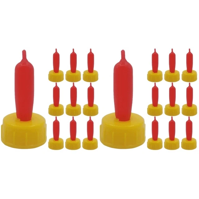 24 pcs Pet Feeding Pacifier Lamb Feeders Lamb Feeding Bottles