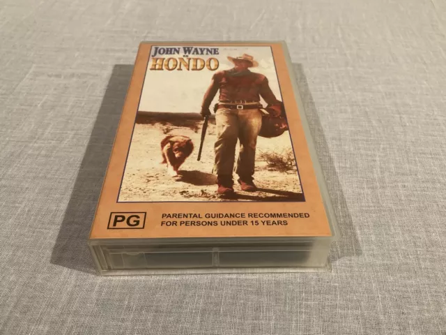 VINTAGE Collectable John Wayne, Hondo VHS Video Tape
