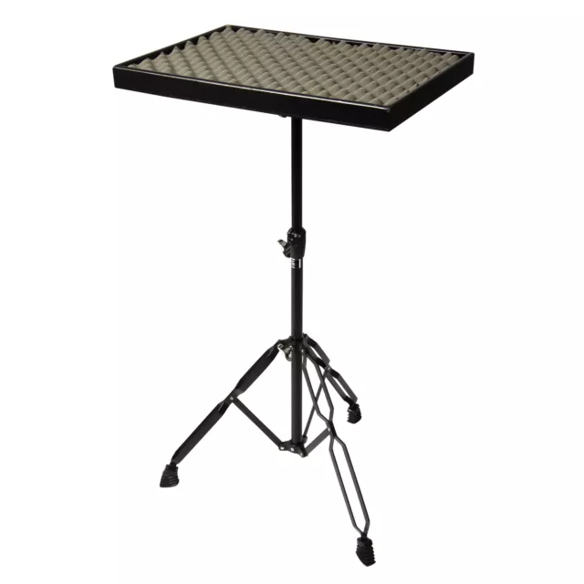 Mesa de percusión Fame, doble puntal, base 3 patas, 40x55cm, extensible 69-10