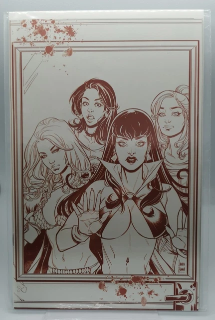 Dynamite Comics Red Sonja & Vampirella meet Betty & Veronica #5 Braga Red Virgin