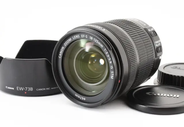 Canon EF-S 18-135mm f/3.5-5.6 IS STM Lens from Japan [Near Mint] #2085153A