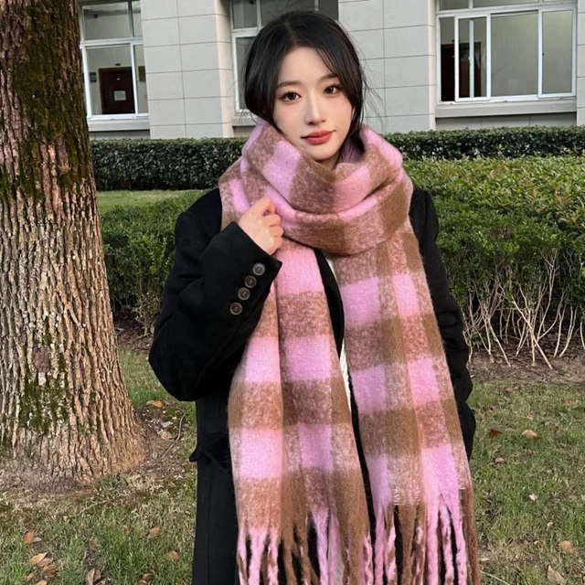 Thick blanket hot sale scarf