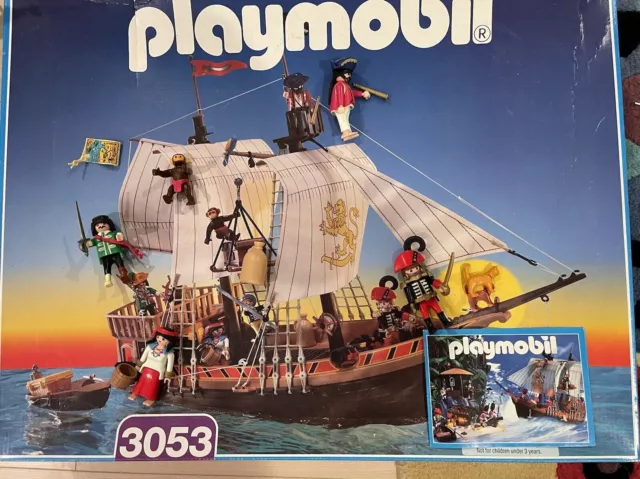 Choice of Replacement Parts Playmobil Blackbeard's Pirate Ship 5736