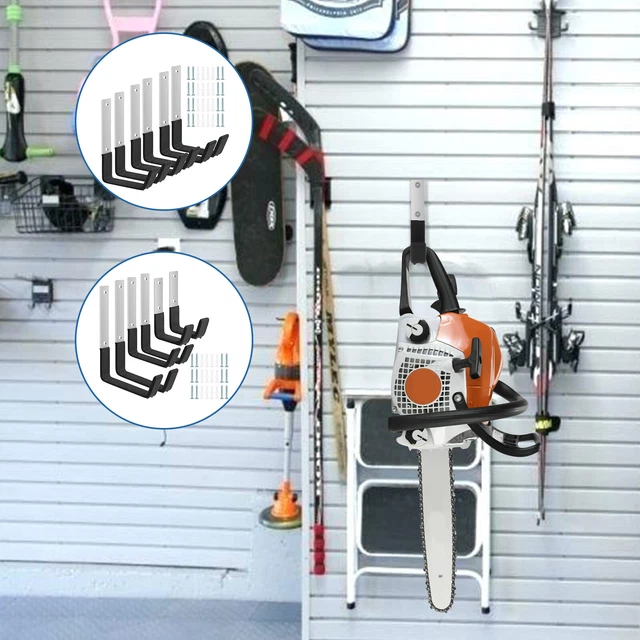 6Pcs Garage Utility Hook Set Wall Mounted Garage Storage Hanger Hook with pazaK