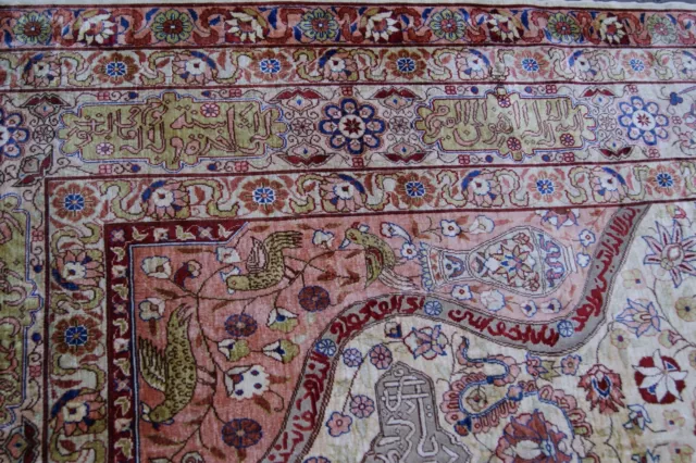 Hereke Seidenteppich, Orient Teppich, handgeknüpft Rug, Carpet, 180x120 3