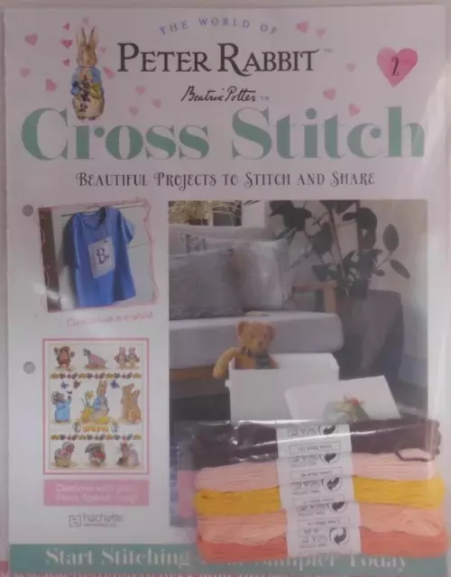 Hachette Beatrix Potter Peter Rabbit Cross Stitch Partwork Collection #2