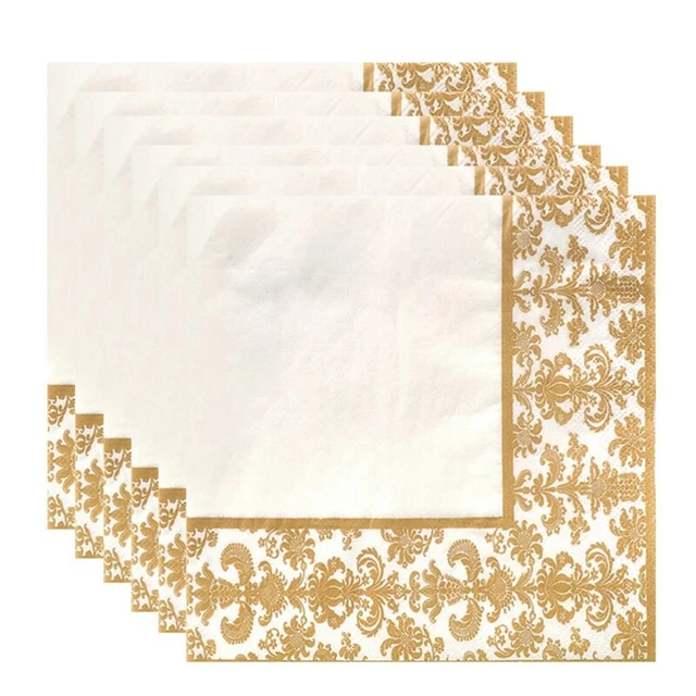 HAVSBRAXEN tovagliolo di carta, fantasia multicolore, 33x33 cm