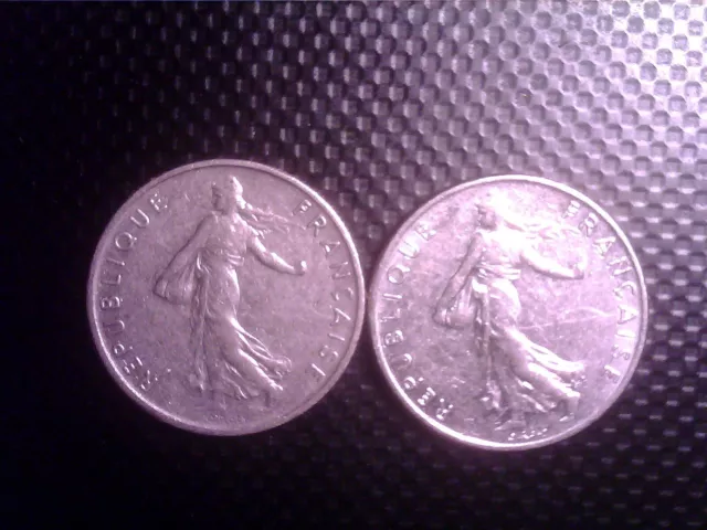 France 1/2 Francs 1971 1977 May29 France 1/2 Francs 1971 1977 May29