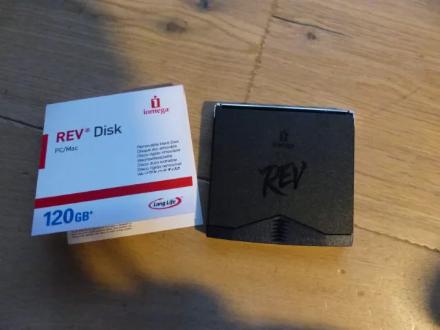 Iomega Rev disk 120GB PC/MAC 2