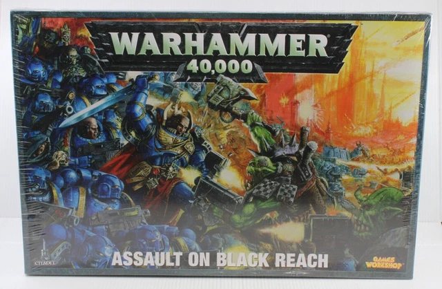 H3 Warhammer 40k ASSAULT ON BLACK REACH Game Set MIB MISB H3 Warhammer 40k ASSAULT ON BLACK REACH Game Set MIB MISB