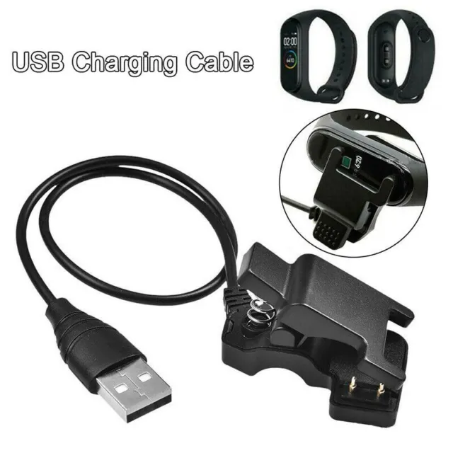 Universal Smart Watch Charger Clip 2 Pin 4MM Charging Cable Adapter Useful