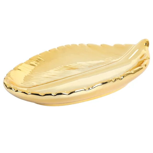 Foglio decorativo oro piatto ceramica porcellana dolci drinket piatto Sch