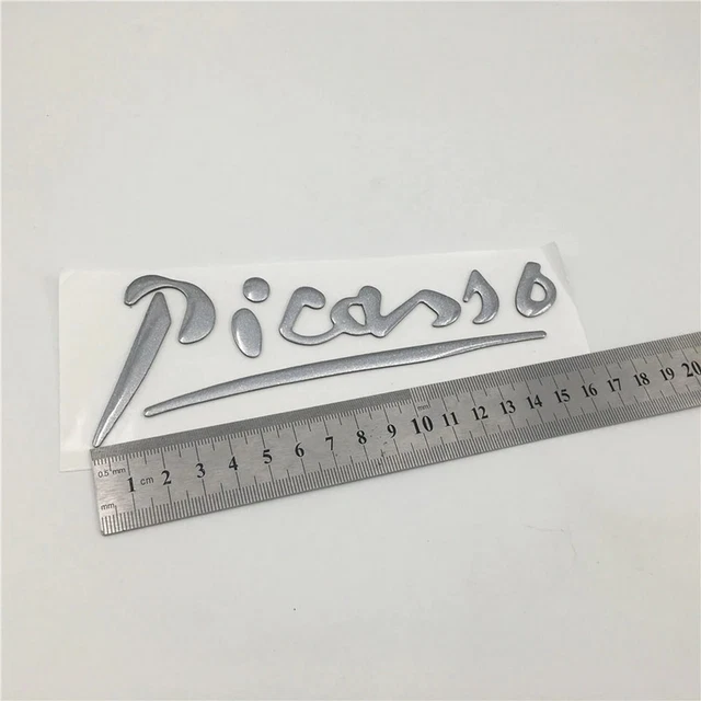 Logo Cromado Adhesivo Para Maletero De Peugeot 106 - Réplica Original, Fácil De Colocar