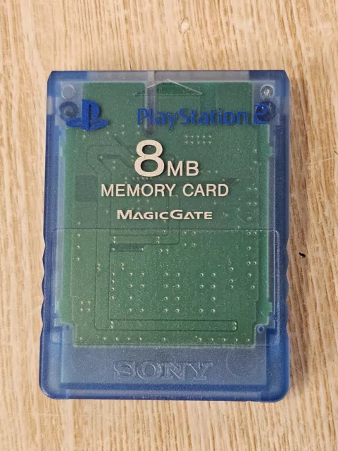 Sony Playstation 2 PS2 Official OEM MagicGate 8mb Memory Card Genuine  SCPH-10020