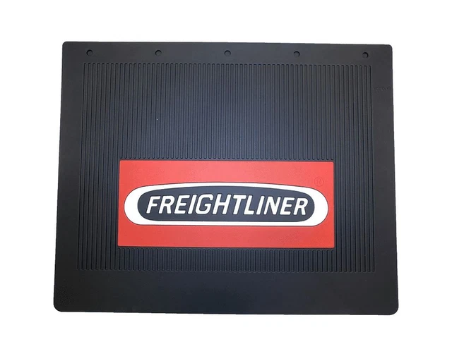 Freightliner Trucks 18" x 14.5" x 1/4" PDTCLAS Front Fenders Black Mud Flaps-Set