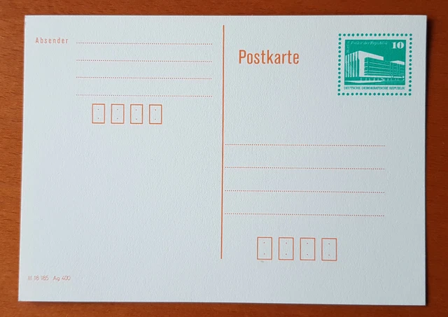Postkarte DDR Post  Postfrisch 10 Pf. Berlin Palast der Republik
