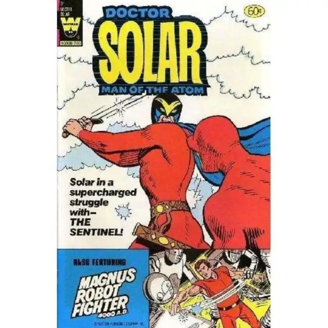 Doctor Solar: Man of the Atom (1962 series) #31 in VF +. Gold Key comics [z{