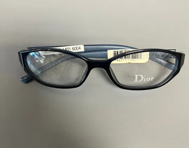 100% New Authentic Christian Dior Eyeglass Frame Cd3049 T53 52-15 Black