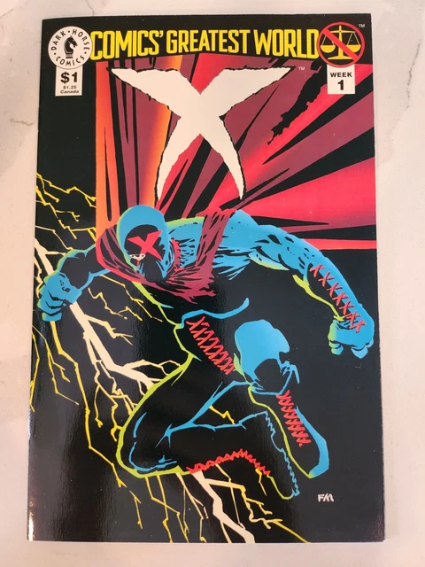 Comics' Greatest World: X #1A Week 1 (Vintage Dark Horse 1993)