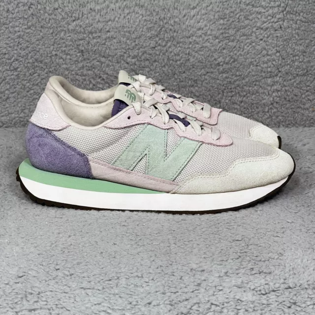 NEW BALANCE 237 Womens Size 9 Sneakers Shoes Lavender Mint Suede ...