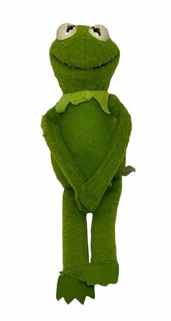 1981 Kermit The Frog Plush Doll Fisher Price Toys Vintage Jim Henson Muppet 857