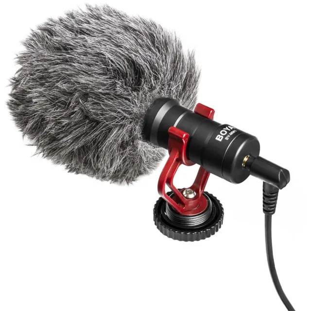BOYA BY-MM1 Mini microphone à condensateur cardioïde