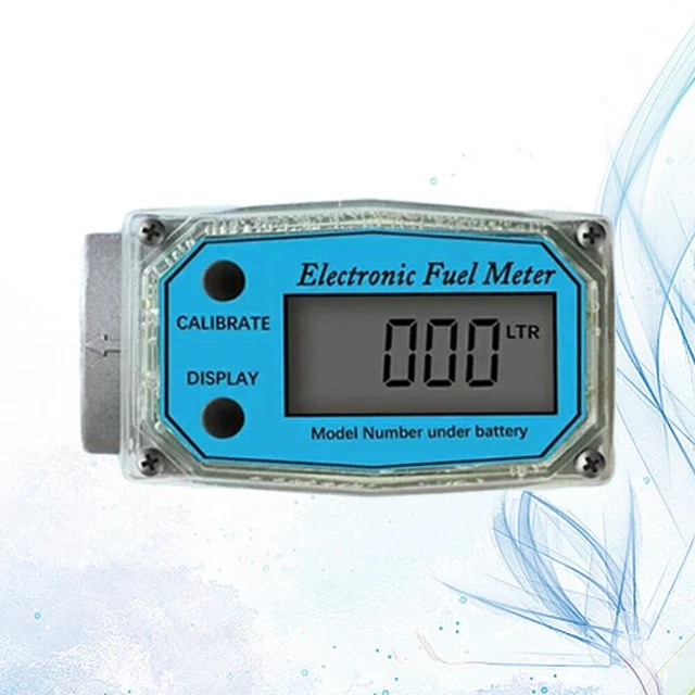 Digitaler Durchflussmesser 15-120L - Für Diesel, Benzin & Kerosin