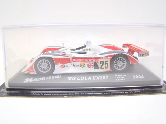 MG Lola EX257 – 24 Heures Du Mans 2001 – Spark 1/43 – Réf. 8 – Très Bon état