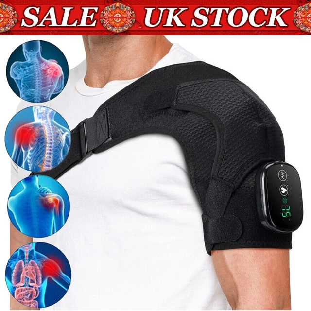 SHOULDER VIBRATION & Heating Pad, Heated Shoulder Wrap Rotator Cuff