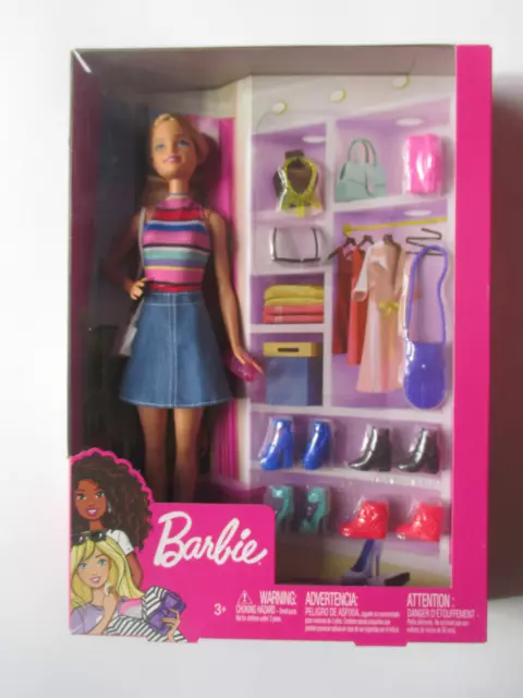 Barbie YOU CAN BE ANYTHING *Barbie's Accessories Wardrobe* Shoes,Bags NEW! 3+