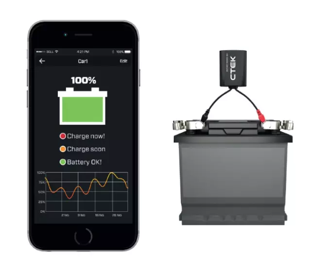 CTEK 40-149 CTX Battery Sense - Smart Battery Monitoring on Your Mobile Phone 3