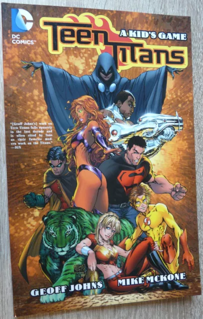 TEEN TITANS TPB Vol. 1: A KID'S GAME, englisches Tradepaperback