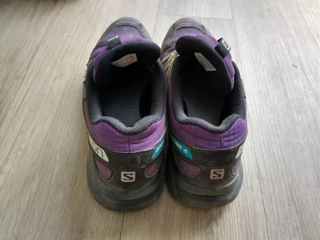 Salomon Speedcross 4 GTX Womens Trail Running Shoes UK 7.5 Purple Gore-Tex