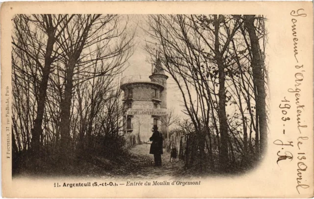 CPA Argenteuil Entree du Moulin d'Orgemont FRANCE (1307986)