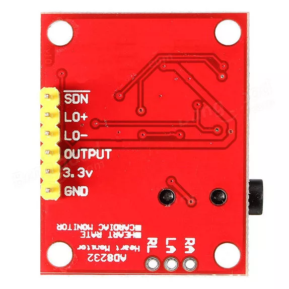 AD8232 ECG Heart Monitor Measurement Kit Sensor Module Pulse Single Lead Arduino 3