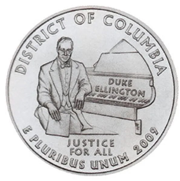 2009 P&D District of Columbia US Territories coins U.S. mint rolls Money Quarter