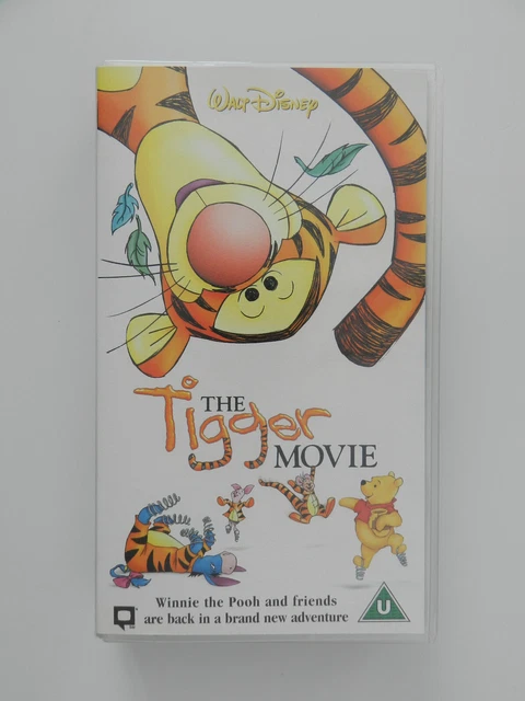 VHS VIDEO KASSETTE The Tigger Movie Walt Disney Winnie the Pooh