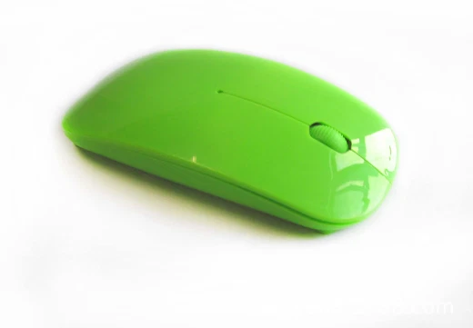 Mouse Wireless Da 2.4 Ghz Senza Filo Ultra Slim Bianco - Nero Pc Tablet Design - Foto 10