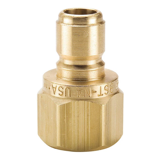 PARKER BST-N4 Quick Connect,Plug,1/2",1/2"-14