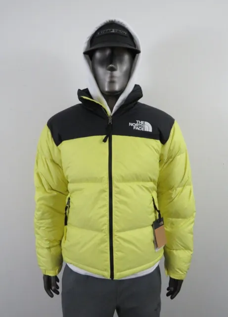 Mens TNF The North Face 1996 Retro Nuptse 700-Down Insulated Jacket - Yellowtail