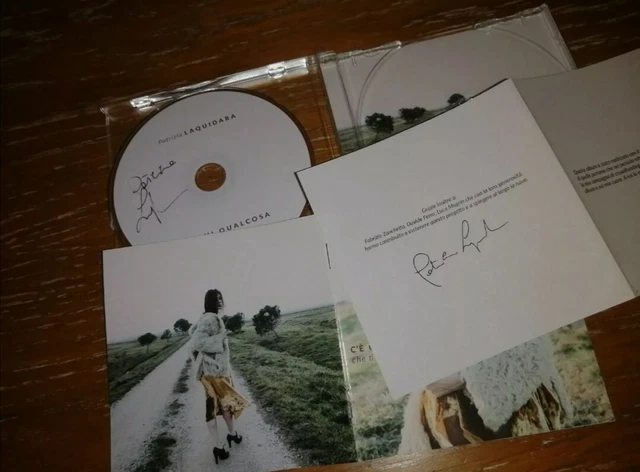 PATRIZIA LAQUIDARA RARO CD 2017 AUTOGRAFATO 1^ EDIZIONE c'è qui qualcosa JAZZ IT