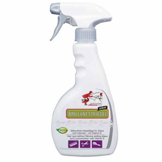 Schopf Riders Shine BRILLANT STRIEGEL Spray 500ml Mähnenspray Schweifspray Pferd