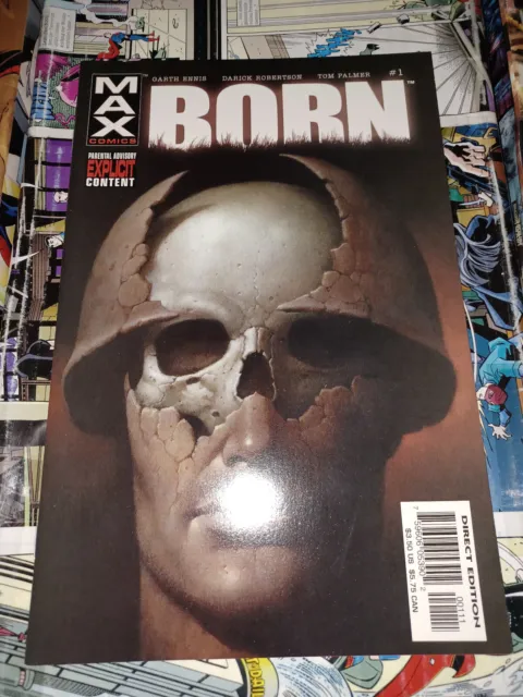 US Marvel Punisher Max Born #1 Garth Ennis