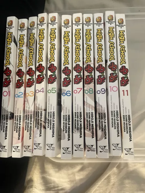 high school dxd manga set