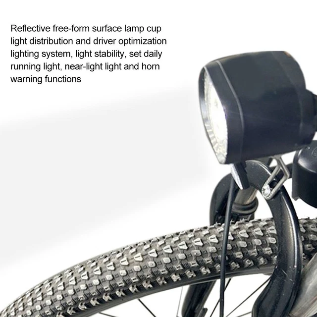 Phares de vélo rechargeables pour la conduite de nuit, accessoires de phare de vélo super lumineux à DEL pour VTT, lampe de poche avant, lumières de poussette pour enfants (lumière avant