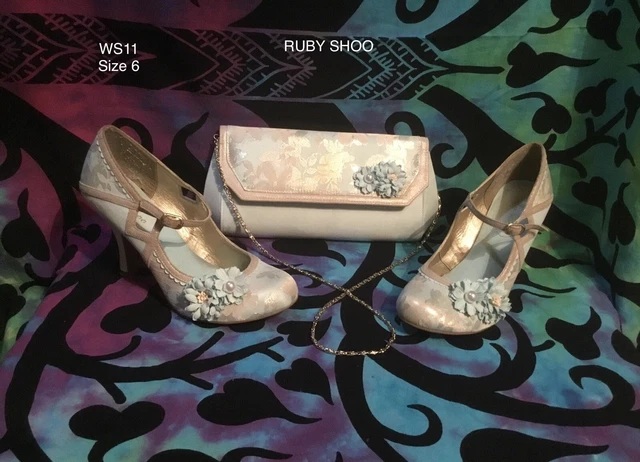 Ruby shoo yasmin rose gold online