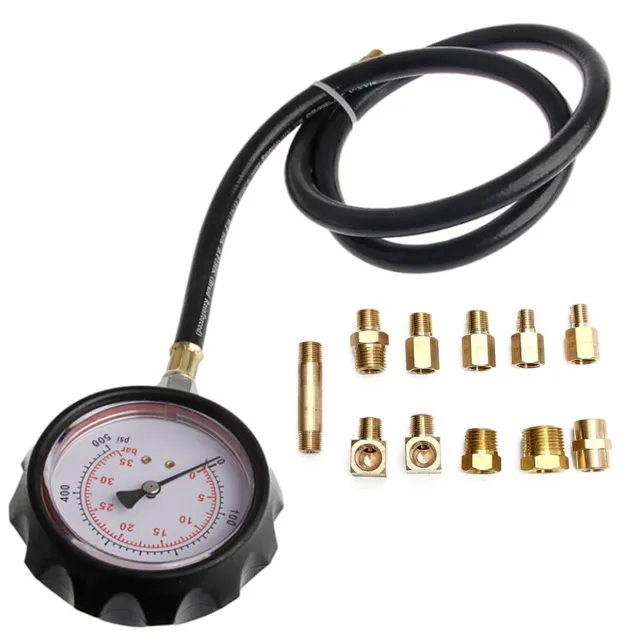 1x Car Hydraulic Transmission Box Oil Pressure Tester Tool Test Gauge Meter New