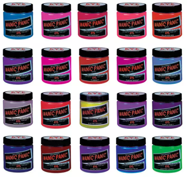 Manic Panic High Voltage Semi-Permanent Hair Dye 118 mL - PICK YOUR COLOR